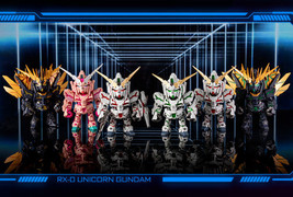 Bandai Namco QMSV Mini RX-0 Unicorn Gundam Series Confirmed Blind Box Figure HOT - £13.55 GBP+