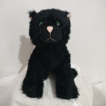 Ganz Webkins Black Cat Plush Stuffed Animal B EAN Ie 9&quot; - £10.79 GBP