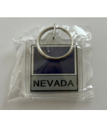 Nevada State Flag Key Chain 2 Sided Key Ring - £3.95 GBP