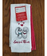 Harper Lane Love Is In The Air 2 Pack Hand Towels - $25.64 CAD