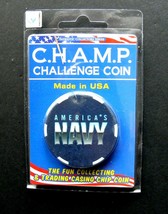 Us Navy Usn Poker Chip Coin Challenge Coin 1.75 New In Case - $9.45