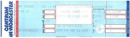 Howard Jones Untorn Concert Ticket Novembre 16 1985 Worcester Massachusetts - $34.63