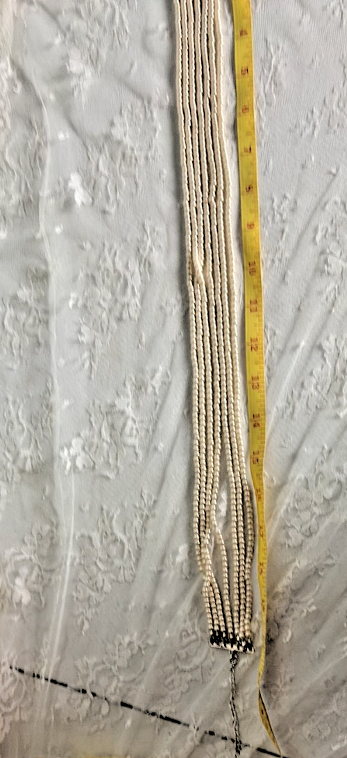 Elegant Cream Faux Pearl 7 Strand Necklace Item image 5