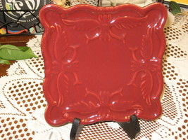 California Pantry Square Trivet- Merlot- 6" X 6"-2009 - $11.00