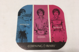 Vintage corning ware pamphlet cornflower product line advertising with recipes - £15.73 GBP