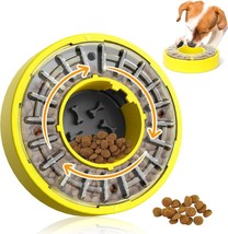 Dog Puzzles Feeder Rotating Slow Feeder Dog Bowls Dog Puzzle Toy Cat Dog Slow - £10.82 GBP