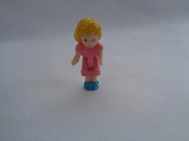 Vintage 1995 Galoob My Pretty Dollhouse Replacement Girl Figure Pink Dress - £2.00 GBP