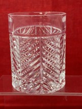 Ralph Lauren Whiskey Glass with a HERRINGBONE Cut Design Crystal - £34.36 GBP