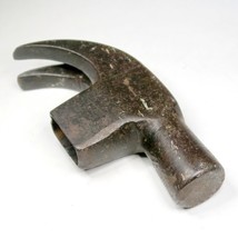 Curved Claw 15oz Hammer Head Vintage Unmarked Hand Tool No Handle - £15.45 GBP