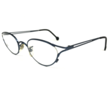 Vintage la Eyeworks Eyeglasses Frames SAVANA 417 Blue Cat Eye Semi Rim 4... - $55.91