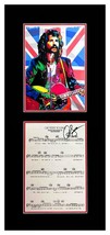 Cat Stevens Autographed Sheet Music Museum Framed Ready to Display - £617.82 GBP