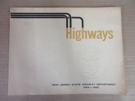 Vintage New Jersey State Highway Department 1954-1962 Book   L1 - £64.82 GBP