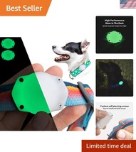 IP68 Glow in the Dark AirTag Dog Collar Mount - Lightweight &amp; Durable 2-... - $1,305.83 MXN