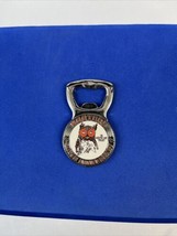 HOOTERS Bottle Opener Magnet &quot;In Hootie We Trust&quot; 25 Silver Anniversary - £11.28 GBP