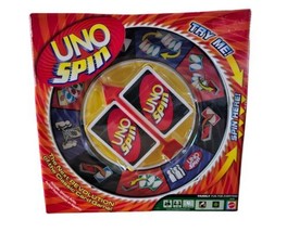 2005 Mattel UNO Spin Next Revolution 7+ Complete 2-10 Players New Sealed Box - $28.40