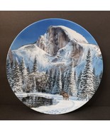 George W.S. 1990 Blue Snow at Half Dome 8.5&quot; Decorative Collector&#39;s Plate - £13.36 GBP