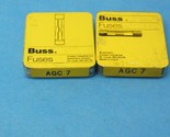 Bussmann AGC-7 Fast-Acting Glass Fuse 3AG 1/4” x 1-1/4” 7 Amp 250 VAC Qty 6 - $7.49