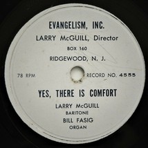 Evangelism Inc. New Jersey - 78rpm &#39;50&#39;s - Fasig &amp; Mc Guill - Billy Graham Gospel - £23.23 GBP