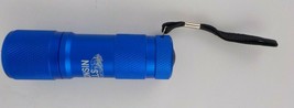 Blue 4&quot; Led Flashlight Wisconsin Dells Waterpark C API Tal Batteries Not Included - £3.94 GBP