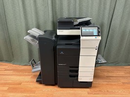 Konica Minolta Bizhub C659 Copier Printer Scanner Fax Booklet Finisher L... - £4,869.04 GBP