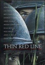 THE THIN RED LINE - 27&quot;x40&quot; D/S Original Movie Poster One Sheet 1998 Terrence Ma - £39.16 GBP