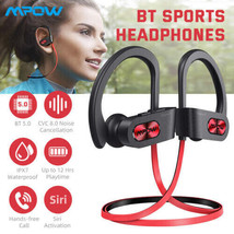 Mpow Flame Bluetooth Headset Wireless Earphones Stereo Ear Hook - BH088F - £19.12 GBP