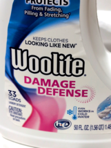Woolite Damage Defense Laundry Detergent 50 oz Light Fresh Scent NEW 33 ... - $12.50