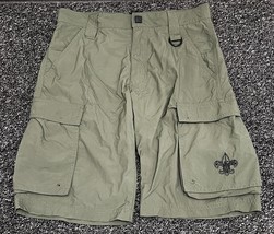 Boy Scouts of America Centennial Uniform Shorts Youth XL Hiking Cargo Shorts - £20.86 GBP
