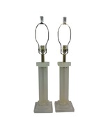 Hollywood Regency Karl Springer Lucite Lamps -A Pair - £1,195.03 GBP