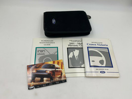 2001 Ford Crown Victoria Owners Manual Set with Case OEM K02B21006 - £21.33 GBP