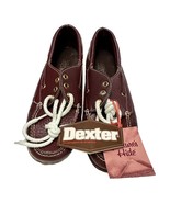 Dexter Womans Bowling Shoes Size 6 M Brown Leather USA Vintage New - £47.97 GBP