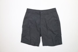 The North Face Mens Size 32 Distressed Spell Out Horizon 2.0 Hiking Shorts Gray - £31.16 GBP