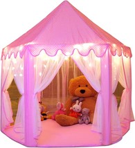 Monobeach Princess Tent Girls Large Playhouse Kids Castle Play Tent With, Dxh - $51.74