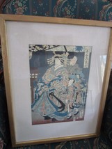 Japanese Woodblock Print From Kunisada (Signed Toyokuni - Genjie) (1786-1864) - £236.86 GBP