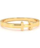 Sagittarius Zodiac Sign Ring In Solid 14k Yellow Gold - $270.99 CAD