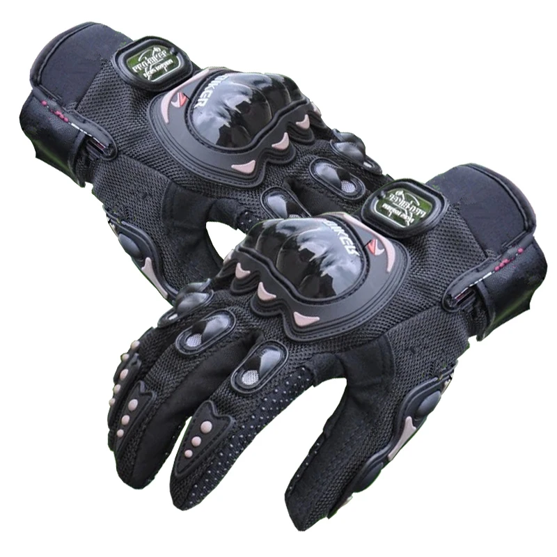 New 2014 Professional Motorcycle Gloves Protect Hands Full Finger Breath... - $19.21