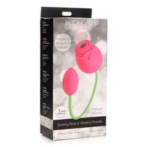 Inmi Bloomgasm Rose Duet Pink Sucking Rose &amp; Vibrating Rosette - £58.76 GBP