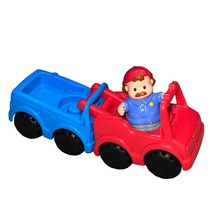 Fisher Price Little People Tow Truck Driver &amp; Car Set - £9.05 GBP