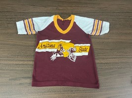 VTG Arizona State Sun Devils Football Toddler Size T-Shirt - £4.32 GBP