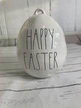 Rae Dunn HAPPY EASTER Ceramic Easter Egg 2020 Brand New - £18.64 GBP
