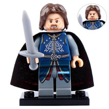 Aragorn The Hobbit LOTR Custom Printed Lego Compatible Minifigure Bricks - £2.39 GBP