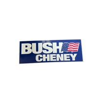 Bush Cheney Bumper Sticker 2004 Political Election Presidential Car Auto - £5.43 GBP