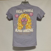 Simply Southern Women&#39;s Small T-Shirt Smile Sparkle Shine - $8.70