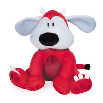 Little Red Devil Dog Halloween Toys for Dogs Plush Toy Two Squeakers! 7&quot; Long - £9.39 GBP