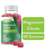 Magnesium Gummies 66Mg, Magnesium Citrate Stress Gummy, Raspberry Flavor... - €33,41 EUR