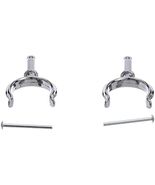 Seachoice Top-Mount Rowlock Horns Set, Chrome-Plated Zinc, Includes 2 Ro... - €23,68 EUR
