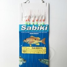 8Pa/lot the small color ribbon Sabiki lure Rigs Bait  Lure Soft Lure Worn Fake S - £56.21 GBP