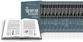 Artscroll Elucidated Mishnah Complete 23 Volume Mishnayos Set Full Size - £444.34 GBP