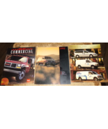 3-lot 1990&#39;s chevy/gmc truck + van brochures in nice shape used - $9.89