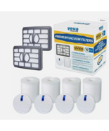 Vacuum Filter Set with 2 HEPA, 4 Foam, 4 Felt for Shark Rot VEVA Premium. - $230.66 MXN